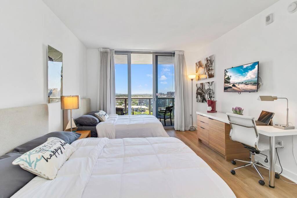 Ocean View 2Br 2Bth Hallandale Beach Miami Ft Lauderdale Exterior foto